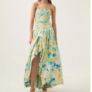 NWT AJE Floral Print Bubble Hem Dress SIZE AUS 8 , US 4